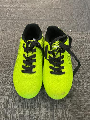 Used Vizari Soccer Cleats Neon Green Youth 12.0 11614-S000227587