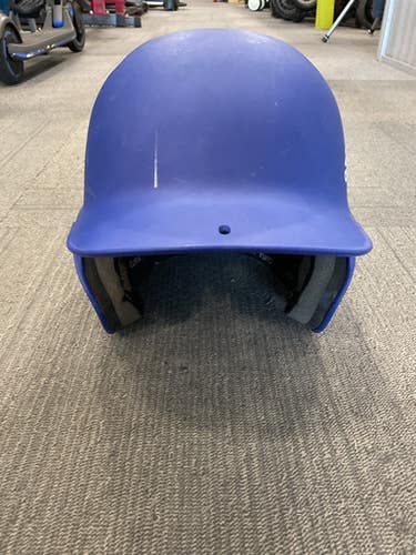 Used Adidas BATTING HELMET Batting Helmet No Mask Royal Blue LG 11614-S000227588