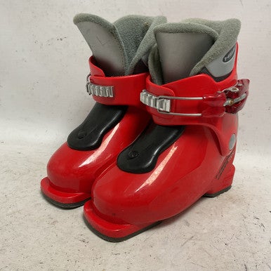 Used Head CARVE HT1 Boys DH Ski Boot Red 175 MP - Y11 11855-S000196831
