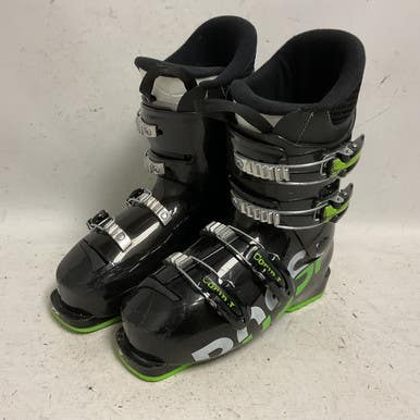 Used Rossignol COMP J Boys DH Ski Boot Black 245 MP - M06.5 - W07.5 11855-S000196828