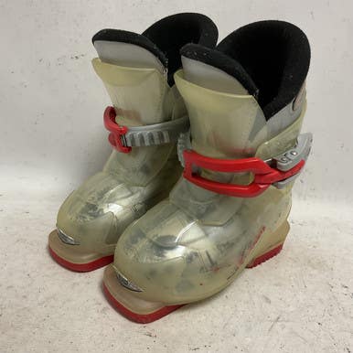 Used Alpina ZOOM Boys DH Ski Boot Red 165 MP - Y09 11855-S000196803