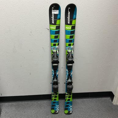 Used Elan MAXX Boys DH Ski/Binding Teal 120 cm 11855-S000196790