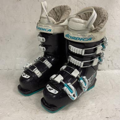 Used Nordica GPX Girls DH Ski Boot Purple 205 MP - J01 11855-S000196784