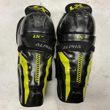 Used Warrior LX 40 Junior Shin Guards Black 10" 11855-S000196763