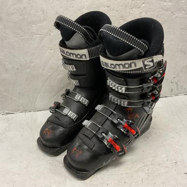 Used Salomon X3-60T Boys DH Ski Boot Black 230 MP - J05 - W06 11855-S000196760