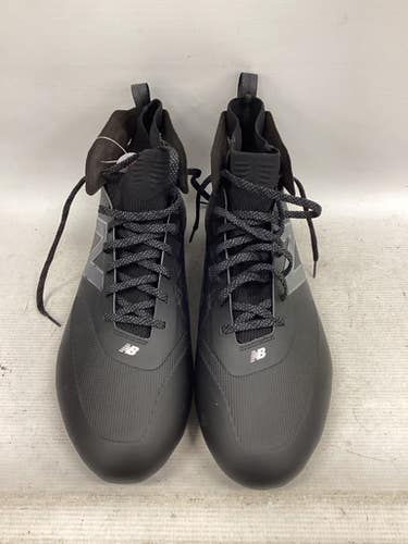 Used New Balance Adult FB Cleats Black Senior 14 11851-S000041646