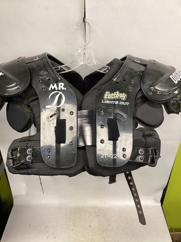 Used Douglas FB Shoulder Pads Black XL 11851-S000041621