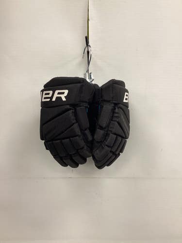 Used Bauer BAUER X GLOVE Junior Gloves Black 10" 11851-S000041604