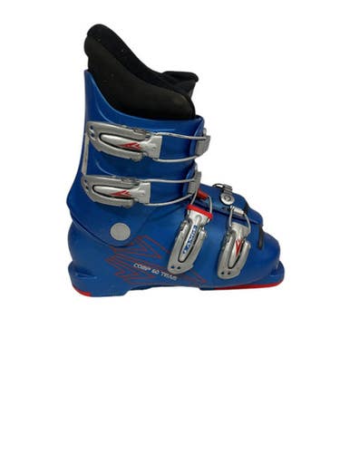 Used Lange BLUE Boys DH Ski Boot Royal Blue 205 MP - J01 11847-S000031856