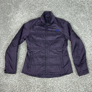 North Face Jacket Womens Medium Purple Puffer Full Zip Clementine Triclimate