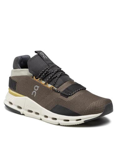 On Cloudnova 26.98492 Sneakers Mens 9.5 Ivy Eclipse Low Top Running Shoes FL4683