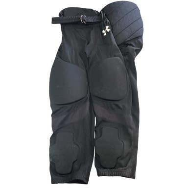 Used Under Armour Youth FB Integrated Pants Black LG 11760-S000085725