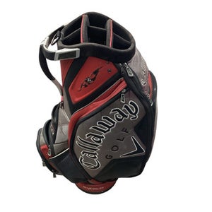 Used Callaway CALLAWAY DIABLO CART BAG Mens Stand Bag Black And Red 11760-S000085684