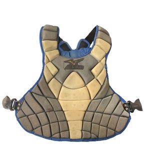 Used Mizuno ADULT CHEST PROTECTOR Catchers Chest Protector Royal Blue Adult 11760-S000085678