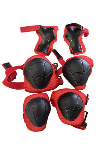 Used Skateboard Elbow Pads Red SM 11760-S000085611