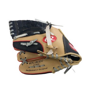 Used Rawlings PLAYERS SERIES WPL10CBSG BB/SB Glove LH Throw Black And Tan 10" 11760-S000085610