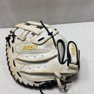 Used Wilson A950 BB/SB Catchers RH Throw Black 34" 11490-S000267797