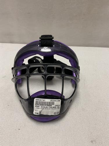 Used SPORT SHIELDS FIELDERS MASK BB/SB Fielders Mask Grey One Size 11490-S000267787