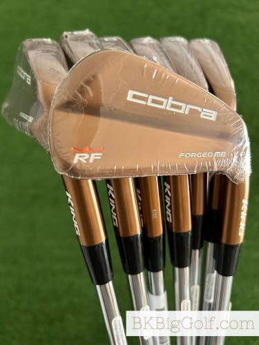 NEW Cobra King Rickie Fowler RF Copper Forged MB Iron Set