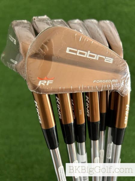 NEW Cobra King Rickie Fowler RF Copper Forged MB Iron Set