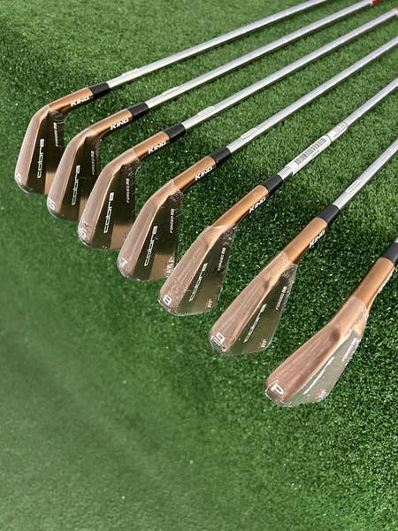 NEW Cobra King Rickie Fowler RF Copper Forged MB Iron Set
