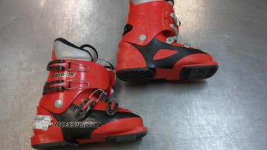 Used Rossignol COMP J Mens DH Ski Boot Red 245 MP - M06.5 - W07.5 11339-S000197476