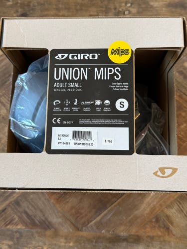 Unisex Small Giro Union MIPS Helmet in Matte Midnight Blue (Used)