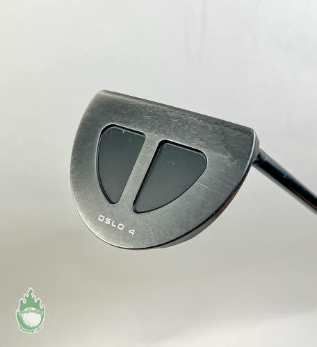 Used Right Handed Ping PLD OSLO 4 37" Putter Black Steel Golf Club