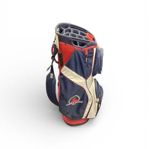 Used Sun Mtn PEBBLE BEACH 1919 CART BAG Mens Cart Bag Navy Blue 11846-S000098535