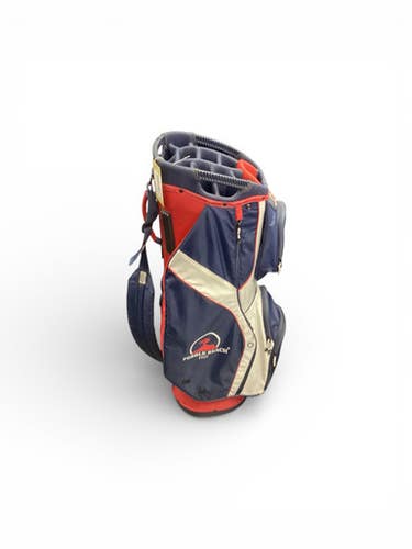 Used Sun Mtn PEBBLE BEACH 1919 CART BAG Mens Cart Bag Navy Blue 11846-S000098535