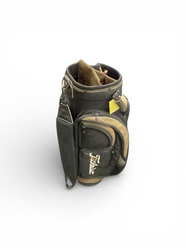 Used Titleist CART BAG 5 WAY Mens Stand Bag Black 11846-S000098536