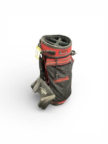 Used BIGFOOT COCO-COLA BAG Mens Stand Bag Red 11846-S000098534