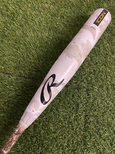 2025 Rawlings Icon Composite Bat USSSA Certified (-5) Composite 27 oz 32" (Used)