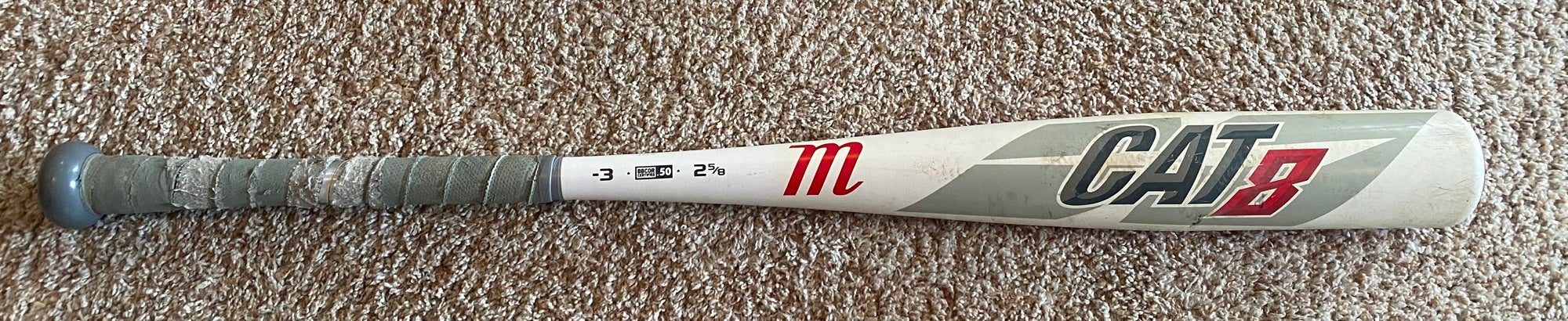 2019 Marucci CAT8 Alloy BBCOR Certified Bat (-3) 27 oz 30" (Used)