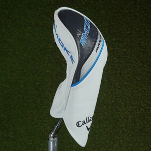 CALLAWAY AI SMOKE PARADYM FAIRWAY WOOD HEADCOVER WHITE/BLACK/BLUE CHANGEABLE #'S