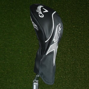 CALLAWAY XR FAIRWAY WOOD HEADCOVER BLACK / GRAY / WHITE CHANGEABLE #'S ~ LOOK!!