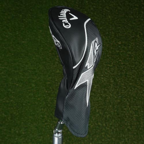 CALLAWAY XR FAIRWAY WOOD HEADCOVER BLACK / GRAY / WHITE CHANGEABLE #'S ~ LOOK!!