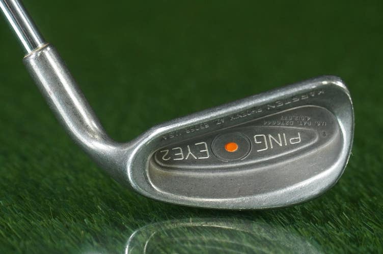 PING EYE 2 6 IRON KARSTEN ZZ LITE STIFF FLEX STEEL ORANGE DOT RH ~ LOOK!!