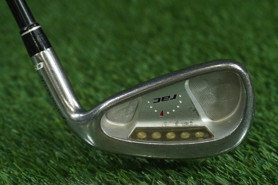 TAYLORMADE RAC OS 6 IRON STIFF FLEX ULTRALITE GRAPHITE RH WITH NEW GRIP ~ LOOK!!