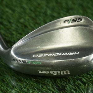 WILSON HARMONIZED 56 12 WEDGE SAND WOMEN'S WEDGE FLEX LADIES GRAPHITE SHAFT RH
