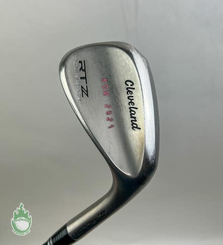 Used Cleveland RTZ Tour Rack MID Wedge 48*-10 MMT 105g Stiff Graphite Golf Club