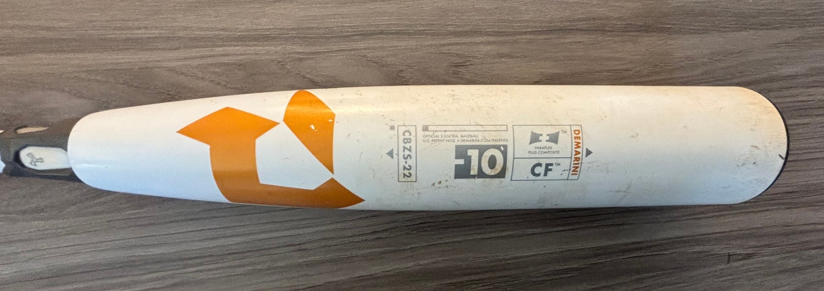 2022 DeMarini CF Composite USSSA Certified Bat (-10) 18 oz 28" (Used)