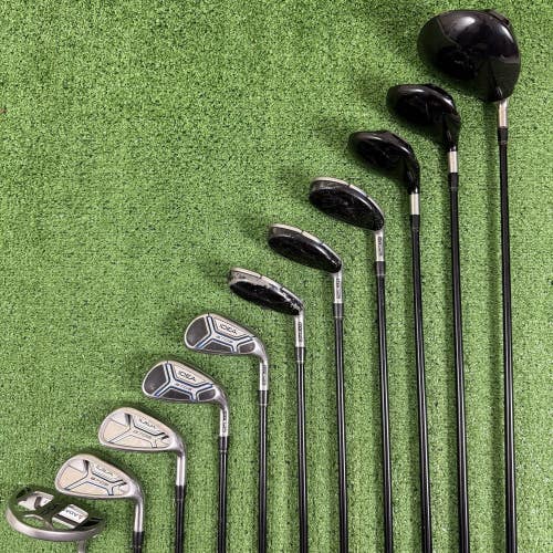 Adams Idea A7OS Golf Set Driver Woods Hybrids Irons Putter Senior Lite Flex