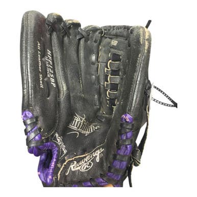 Used Rawlings HIGHLIGHT HFP125BP BB/SB Glove LH Throw Black 12 1/2" 11375-S000371685