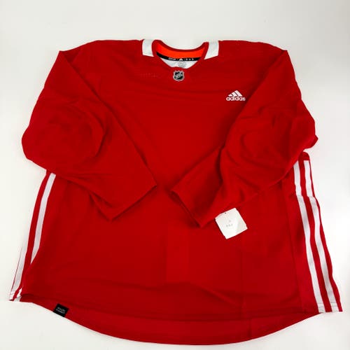 Brand New MIC Red Adidas PRIMEGREEN Practice Jersey - Size 58