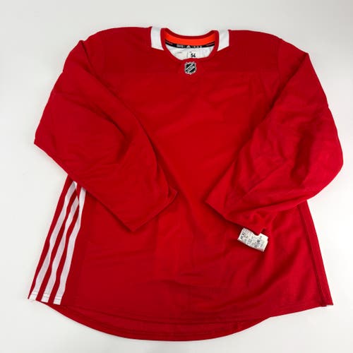 Brand New MIC Red Adidas Practice Jersey - Size 54