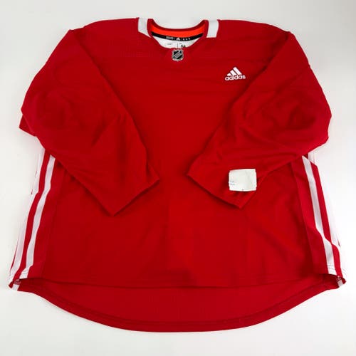 Brand New MIC Red Adidas Practice Jersey - Size 56