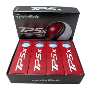 New Taylormade TP5X 12 Pack - Golf Balls White 11835-S000202513