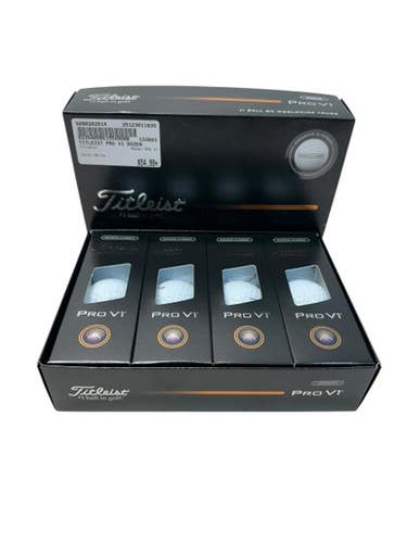 New Titleist PRO V1 12 Pack - Golf Balls White 11835-S000202514