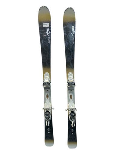 Used K2 BELUVED 78TI Womens DH Ski/Binding Grey 142 cm 11835-S000202484
